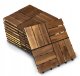 Kontrasto Panel tarasowy PNT1 30x30 akacja drewno 10 szt podest na taras balkon 5