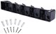 Gerimport Wieszak na Mopa Ścienny VILDE 5 Automatycznych Uchwytów 41 cm (ORI_569710) 7
