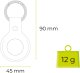 Mobile Origin MOBILE ORIGIN AIRTAG LEATHER KEYCHAIN A6, BLACK 8