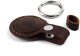 Mobile Origin MOBILE ORIGIN AIRTAG OUTDOOR LEATHER KEYCHAIN A7, MIDNIGHT BROWN 3