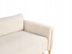 Beliani Sofa rozkładana dla 3 osób KVAM Boucle Jasnobeżowy ze schowkiem (672357) 3