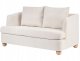 Beliani Sofa dla 2 osób RATTVIK Boucle Złamana biel (726317) 2