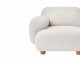 Beliani Sofa modułowa dla 2 osób AMLI Złamana biel Boucle z otomaną (732383) 3