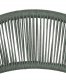 Garden4You Zestaw 4 krzeseł ogrodowych z poduszkami ORMEA Metal Zielony (812776) 2