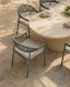 Garden4You Zestaw 4 krzeseł ogrodowych z poduszkami ORMEA Metal Zielony (812776) 7