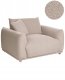 Beliani Fotel JUBEK Boucle Beżowy (808824) 1