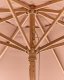 Beliani Parasol ogrodowy 270 cm Toscana Brązowy (808950) 2