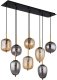 Lampa wisząca Globe Blacky czarna mat 8x E14 Globo 3