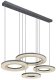 Lampa wisząca Globe LED Blasius czarna/biała ściemniacz CCT Globo 1
