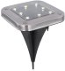 PowerNeed Lampa gruntowa solarna LED 8x0,01W 2 szt. Globo 1