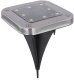 PowerNeed Lampa gruntowa solarna LED 8x0,01W 2 szt. Globo 2