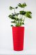 Adoni Doniczka bawełniana czerwona z wkładem 57 cm – ręcznie robiona (adoni-ba-red-57) 1