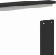 WaszeMeble Łóżko 180X200 czarne rama łóżka ze stelażem dwuosobowe do sypialni 11