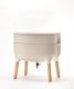 Ekobat Kompostownik domowy dla dżdżownic 50x38 cm beżowy Plastia Urbalive 1