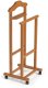 Arredamenti Wieszak stojący do sypialni 105x46 cm brązowy ARREDAMENTI MIRANO 3