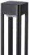 Italux Lampa ogrodowa słupek LED 10W Nutri czarna 2