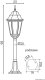 SU-MA Lampa Ogrodowa Stojąca Retro Classic II Patyna Miedź 85 Cm Suma 2