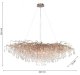 Lampa wisząca Paul Neuhaus Żyrandol ICICLE Mosiądz Antyczny 400 Kryształów 2