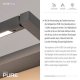 Kinkiet Paul Neuhaus Lampa Ścienna LED PURE Puro 9114-15 3