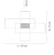 Lampa sufitowa Belideco LED Q-Inigo 8195-55 Paul Neuhaus 5