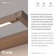 Kinkiet Paul Neuhaus Lampa Ścienna LED PURE Puro 9114-97 3