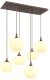 Lampa wisząca Globe Maxy brązowa 15548-6HC Globo 1