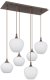 Lampa wisząca Globe Maxy brązowa 15548-6HC Globo 2