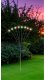 Globo Lampa Ogrodowa Solarna LED RGB 8x0,06W Stojąca 2