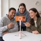 Selfie stick 4kom.pl TECH-PROTECT L11S MAGSAFE BLUETOOTH selfie stick tripod pink (5906302323401) 11