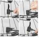 RockBros Pompka rowerowa 4522L nożna ultralekka - czarna (5907769391033) 7