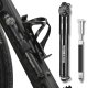 RockBros Pompka rowerowa HQ-67A-L03 BK z manometrem - czarna (5907769391019) 1