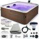 SPA ogrodowe MSpa Panelowe SPA z hydromasażem całoroczne Amber 6 osobowe LED WIFI 1