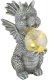 PowerNeed Lampa Solarna Dekoracyjna Stojąca LED Smok solar 33888 Globo 1