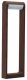 Azzardo Słupek Ogrodowy Frame 60 Corten 4000K 1