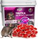 NO PEST Trutka Trucizna na Szczury Myszy Gryzonie Fluo Środek Gryzoniobójczy Pasta Czerwona Fluorescencyjna Świecąca Brodifakum 4kg 1