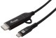 Adapter AV Equip USB-C->USB-C+HDMI PD100W 4K/ 60Hz 3.00m Alu. (128437) 4