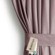 Fabryka Firan Zasłona VELVET 140x270 brązowa welwet na taśmie Restilo 1