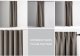 AmeliaHome Zasłona zaciemniająca BLACKOUT 140x280 beżowa na taśmie AmeliaHome 14
