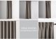 AmeliaHome Zasłona zaciemniająca BLACKOUT 140x280 beżowa na taśmie AmeliaHome 15