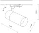 Nowodvorski Lampa Szynowa Spot 3F LED 30W Tinos 6