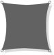 AIO FACTORY Żagiel przeciwsłoneczny wodoodporny ortalion 5x5 m szary (5905913039442) 1