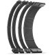 Silver Monkey Kable w oplocie X Ninigi Cable Extensions Black 2