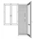 Warmtec Uszczelka okienna do klimatyzatora (balkonowa) AirStop (5906142979165) 5