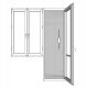 Warmtec Uszczelka okienna do klimatyzatora (balkonowa) AirStop (5906142979165) 10