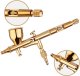 Gimmik Aerograf Modelarski Precyzyjny Gold z Dyszą 0,2mm Double Action (5904422449766) 1