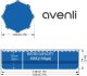 Avenli Basen okrągły Steel Super Rattan 366 x 100 cm (6942377607373) 3