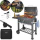 Pako Grill ogrodowy z pokrywą 116x70x110cm Kaminer (5906142982844) 1