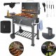 Goodhome Grill ogrodowy z pokrywą 114x67x120cm Kaminer (5906142982820) 1