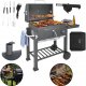 Goodhome Grill ogrodowy z pokrywą 114x67x120cm Kaminer (5906142982820) 2