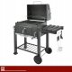 Goodhome Grill ogrodowy z pokrywą 114x67x120cm Kaminer (5906142982820) 6